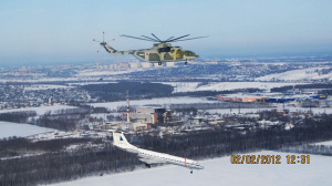 Подъем самолета ТУ-134